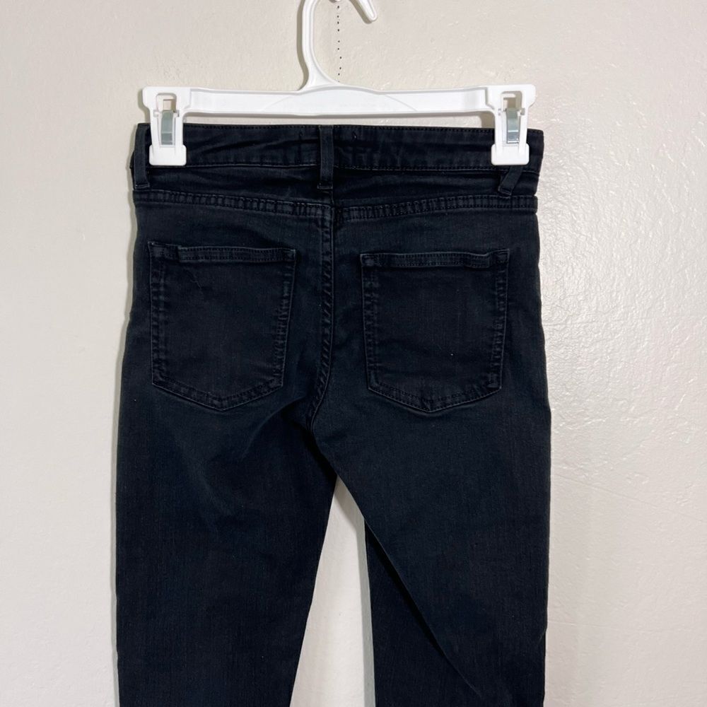 Acne Studios Skin 5 Jeans in Black Size 24 - Picture 4 of 8